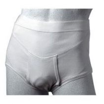 Slip Uomo in Cotone per Ernie Inguinali - Bianco Ghiaccio