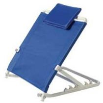 Alza Cuscino Regolabile in Acciaio Verniciato Azzurro 50x49 cm