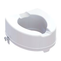 Rialzo WC 15 cm con Staffe - Supporto 130 kg - Ergonomico e Sicuro