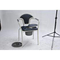 Caraibi - Sedia da Bagno Ergonomica con Braccioli - Blu Marino