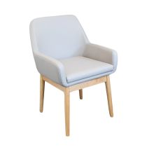 Identités Elegance – Poltrona WC con Secchio Rimovibile, Cuscino Comfort, Rivestimento Impermeabile e Struttura in Legno Massello, Portata 160 kg