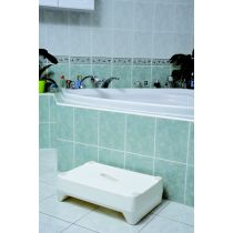 Gradino Antiscivolo Regolabile per Vasca in Plastica 51x33 cm