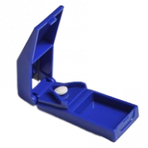 Identites taglia compresse in plastica per facilitare la divisione delle compresse blu