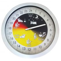 Orologio da muro 24 ore
