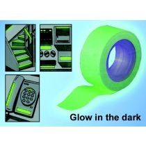 Identites rotolo adesivo luminescente per ipovedenti 2 metri x 2 cm colore verde per ostacoli e scale