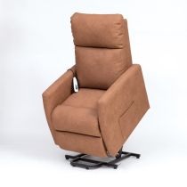 Poltrona Alzapersona Elettrica Escondida per Anziani e Disabili, Relax Reclinabile con Sollevamento Assistito, Versione a 1 o 2 Motori