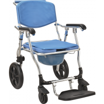 Sedia Comoda Pieghevole Minorca per Doccia in Alluminio Anodizzato