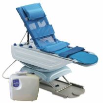 Mangar Surfer Bather Sollevatore da Bagno Pediatrico Elettrico, Seduta Regolabile, Schienale Inclinabile, Portata 50 kg, con Compressore Airflo 12