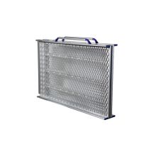 Rampe Leggera Pieghevole Feal in Alluminio, Antiscivolo e Perforata, Portata 400 kg, per Accesso a Veicoli ed Edifici