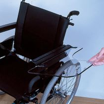 Demi-Tavoletta Universale per Sedia a Rotelle in Lexan – Piano Laterale Resistente e Regolabile per Bracciolo, Disponibile Destra o Sinistra