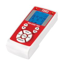 I-Tech Mio-Care Pro Apparecchio Professionale per Elettrostimolazione TENS, NEMS e Beauty – 2 Canali Indipendenti, 8 Elettrodi, Batteria Ricaricabile