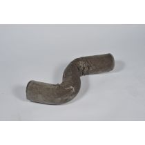 Identites Vegelya cuscino da viaggio flessibile per il collo con schiuma integrata 70x10 cm grigio