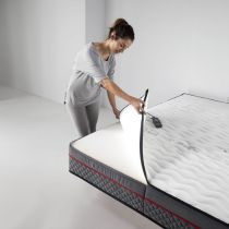 Sur-Materasso Massaggiante e Riscaldante in Memory Foam – 16 Vibromotori, Calore Lombare, 5 Programmi e 3 Intensità