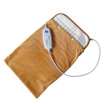 Identites modello Comfort cuscino riscaldante in microfibra peluche marrone 40x30 cm 100W 6 livelli