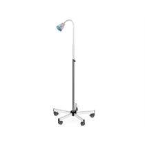 Gima Alfa-flex lampada a LED con tre fonti di luce indipendenti bianca su carrello 5 kg 86 mm