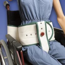 Cintura Contenitiva Carrozzina con Supporto Lombare e Chiusura Magnetica