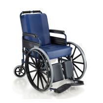 Surace 777 Grazia Carrozzella Imbottita con WC Igienizzabile Ignifuga Schienale Regolabile