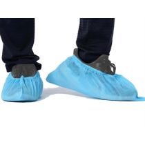 Gima copriscarpe monouso in polipropilene leggero azzurro traspirante con elastico 17x40 cm 2000 pezzi