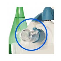 Gima ampolla di ricambio per inalatore termale Vapinal trasparente in plastica