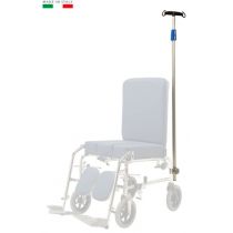 VAIMAS - Asta Porta Flebo a Morsetto VCA 080 per Sedia Comoda