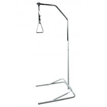 Asta Sollevamalato in Acciaio Verniciato con Base a Terra