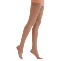 Cod. 431 Scudotex - Autoreggente K1 Microfibra Punta Aperta 18-21 mmHg Beige