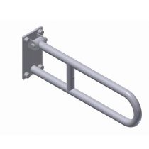 Barra di Sostegno Ribaltabile Soft da cm 60 con Portarotolo