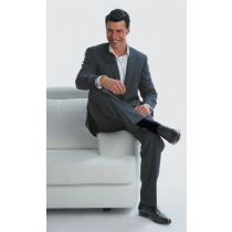 Gambaletto Contenitivo K1 Uomo Gran Riposo Cotton - Scudotex - mm Hg 18-21 - antracite (Codice 452)