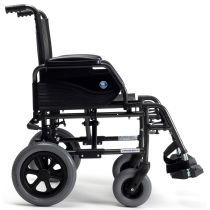 Carrozzina da Transito Pieghevole Jazz S50 T30 Grigio/Nero