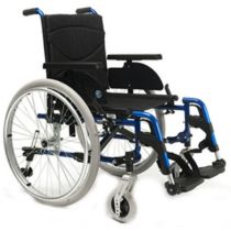 V500 Carrozzina Leggera Autospinta Schienale Fisso in Alluminio