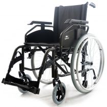 VIKY COMFY LIGHT Carrozzina Pieghevole in Alluminio Grigio