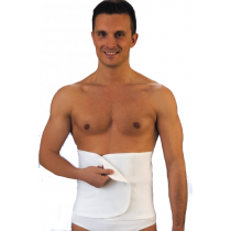 Cod. 156 Scudotex - Cintura Postoperatoria Steccata Regolabile Bianca 27 cm