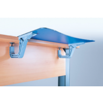 Identites Jumborest Maxi vassoio rimovibile rigido 69x38 cm per sedie a rotelle blu supporta 70 kg
