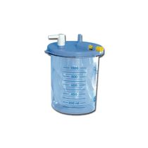 Gima vaso da 1 litro senza coperchio per sacche monouso compatibile con Linea Vega e Tobi plastica