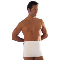 Cintura Surgical regolabile non sagomata con pannello in cotone - cm 27 - Scudotex - Unisan - Avorio (cod. 193)