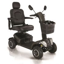 Ardea Mobility120 scooter elettrico a 4 ruote per disabili e anziani nero con sedile girevole e motore 550W