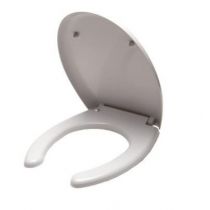 Thermomat - Sedile WC Ergonomico Serie Basic con Coperchio in Urea