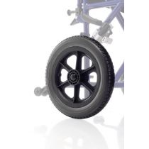 Ardea coppia di ruote posteriori in PU da 30 cm con sgancio rapido nere per CP115-xx e CP205-xx