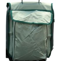 Ardea CS930 borsa posteriore per carrozzina elettrica Virgo in tessuto verde per oggetti personali