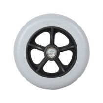 Gima ruota frontale di ricambio per sedia a rotelle Art. 27715/18/19 in materiale resistente