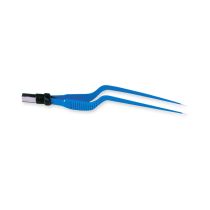 Gima pinza bipolare a baionetta con copertura isolante 16,5 cm punte arrotondate 1 mm sterilizzabile