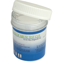 DrogaTest Multi Cup Base - 10 pz - Test Antidroga Urina Professionale per Medicina del Lavoro - Screening 7/8 Sostanze con Controllo Adulterazione e Temperatura - Conforme Accordo Stato-Regioni