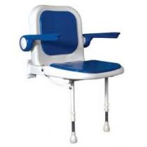 Sedile Imbottito con Schienale e Braccioli