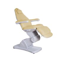Gima Cleopatra poltrona elettrica a 3 motori con regolazione altezza e schienale beige chiaro