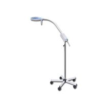 Gima Primaled Flex lampada a luce fredda con nove ottiche LED su carrello in alluminio e acciaio