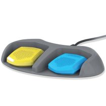 Gima pedale doppio stagno antiesplosione impermeabile per MB 250 300D 400 400D grigio plastica