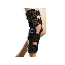 Gima Ginocchiera Post-Operatoria Regolabile con Stecche Laterali Materiale Traspirante
