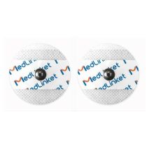 GIMA Elettrodi ECG Monouso di Ricambio – Sensori Adesivi ad Alta Conduzione per Monitor Holter ECG Dinamici 24h/72h/168h, Confezione da 10 Pezzi