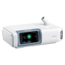 GIMA Sistema Terapia CPAP R20 e AutoCPAP (APAP) per Apnee Notturne – Dispositivo per il Sonno con Display Touch Screen 3.5” a Colori, Umidificatore Intelligente Preriscaldato, Algoritmo LeRes-Control, Maschera e Borsa Incluse
