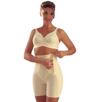 Cod. 968-368 Scudotex - Guaina Mirage Sottoseno Bermuda con Cerniera - Nero/Champagne